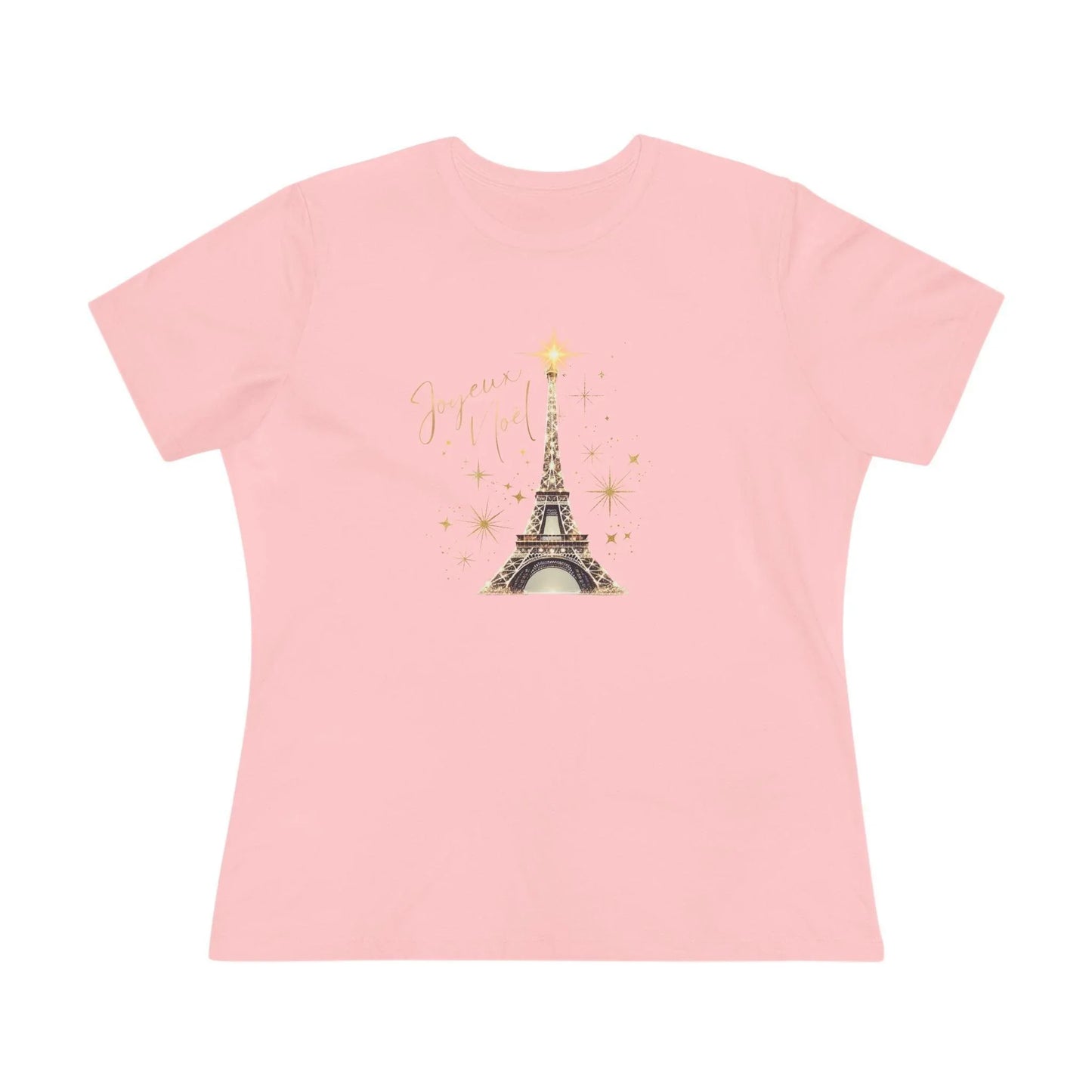 ✨ Joyeux Noël Women's Tee 🗼 A touch of Parisian elegance. - Whippie's