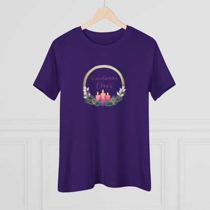 Grandmama Claus Tee - The Heart of Christmas Women's Tee