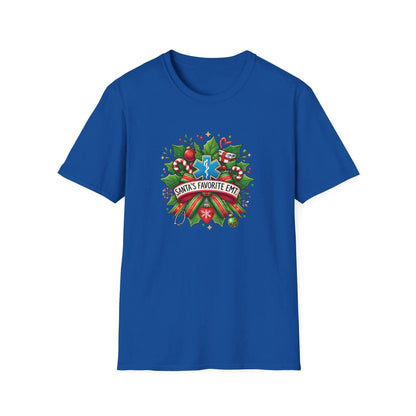 Santa's Favorite EMT Unisex Tee 🚑🎅 - Whippie's