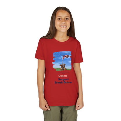 Memorial Day Military Boots - Youth T-shirt - Personalizable