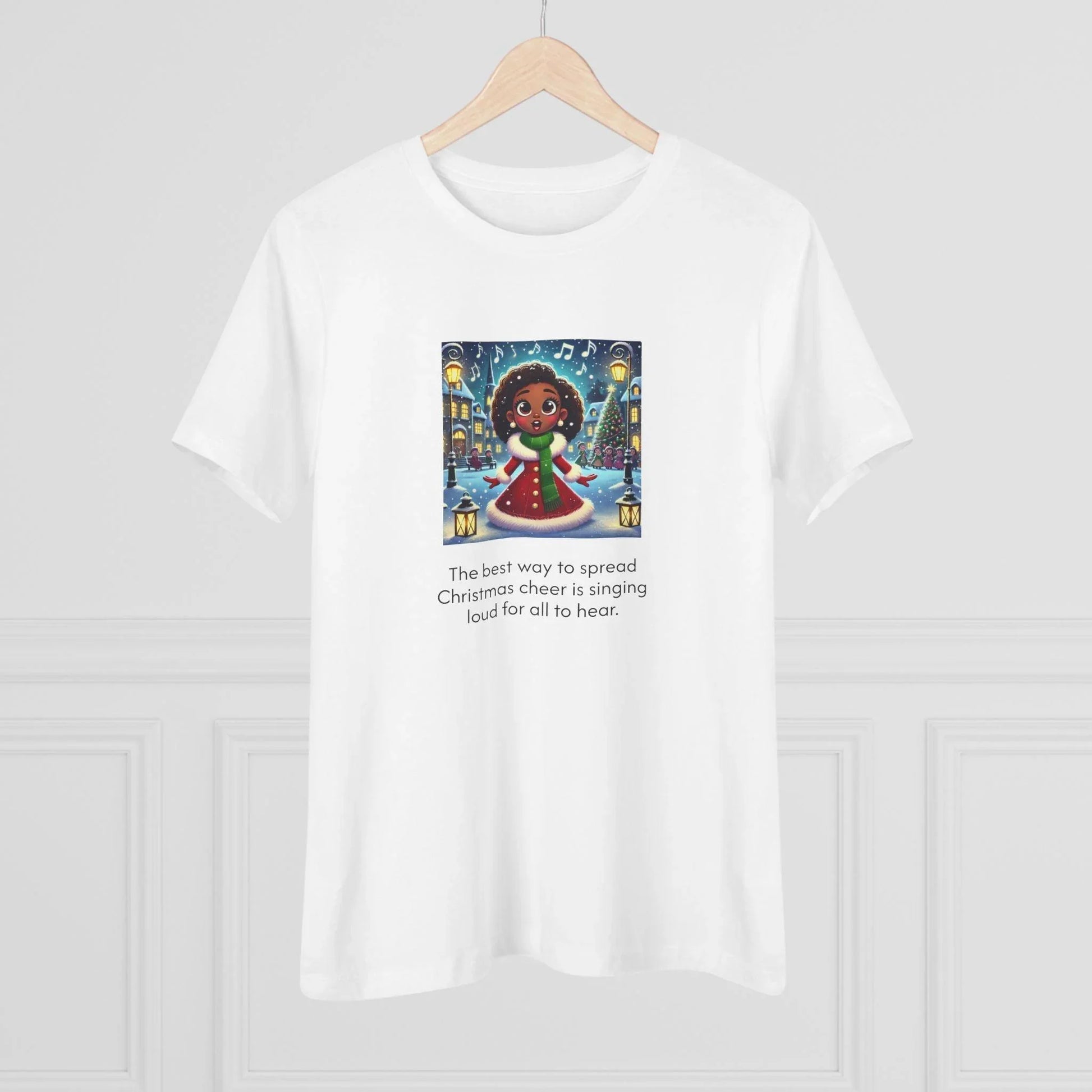 Caroler - Christmas Cheer - Younger BH Girl - Women's Tee - Whippie's