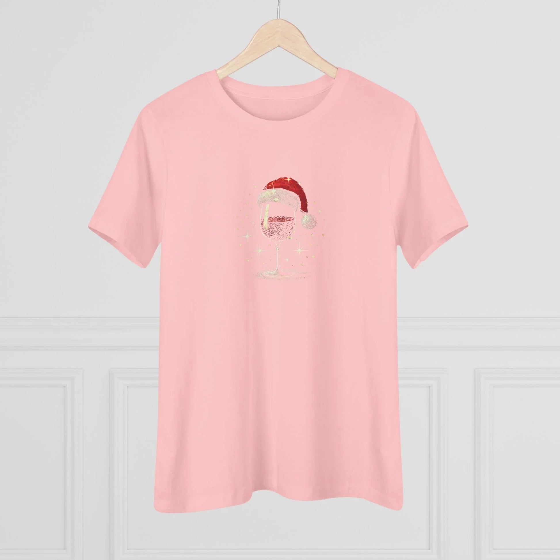 Wine & Christmas Cheer- Women's Softstyle Tee - Whippie's