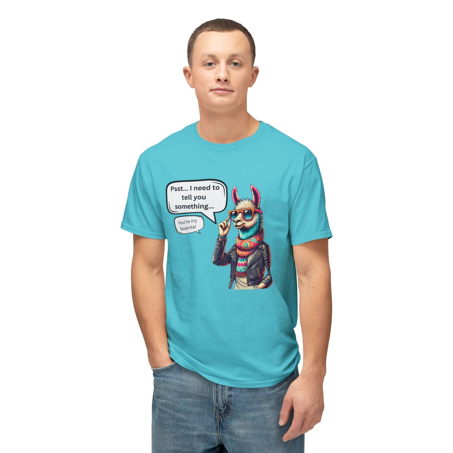 Psst... You're My Favorite! Unisex HD Cotton T-Shirt - Who's Really Their Favorite? 😉 - Whippie's