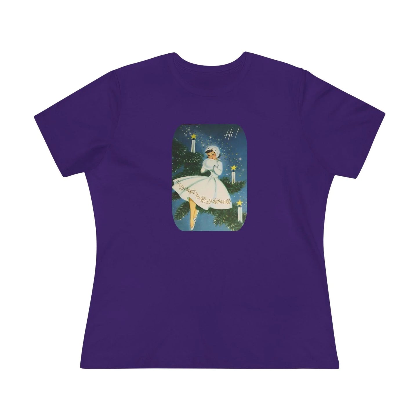 Hi! Lady in White - Women's Tee - Whippie's