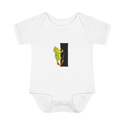 Alphabet Adventures: Letter I - Incredible Iguana Baby Onesie I is for Incredible Iguana! - Whippie's