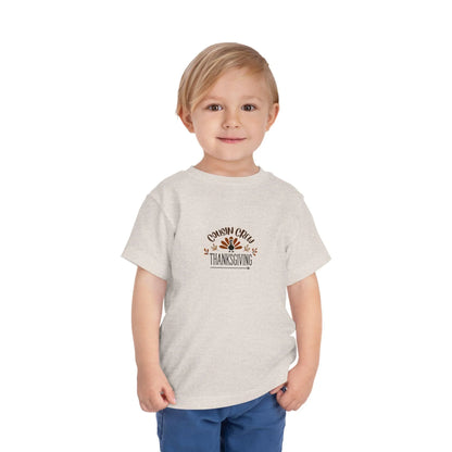 Thanksgiving Cousin Crew - Toddler Short Sleeve Tee - Whippie's