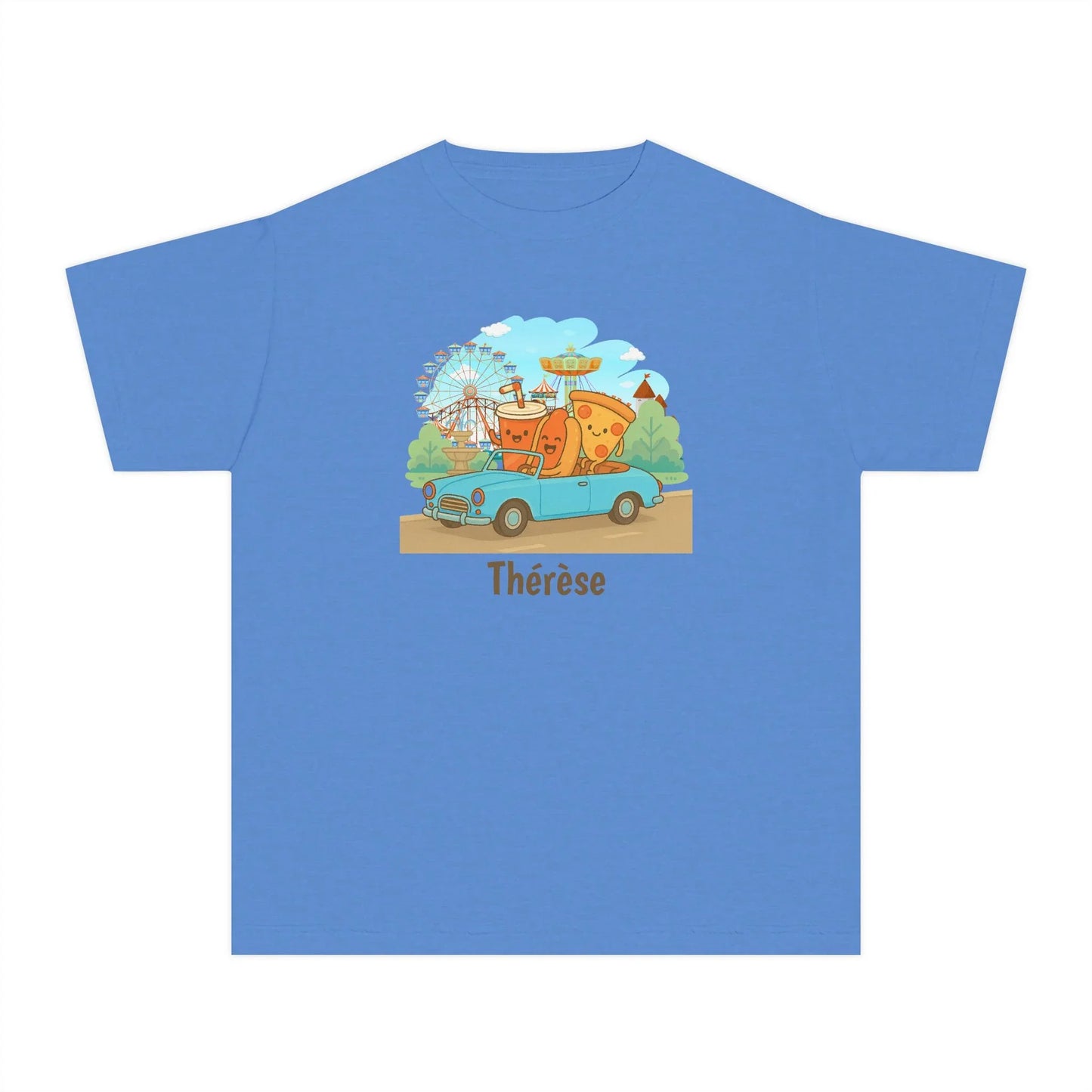 Fast Food Joyride Youth Tee - Fun & Whimsical Adventures! Personalizable