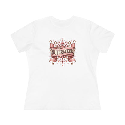 Nutcracker Crest - A Classic Christmas 🎄 - Women's Softstyle Tee - Whippie's