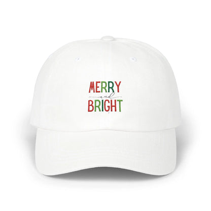 Merry and Bright - Embroidered Baseball Cap 🌈✨ - Whippie's
