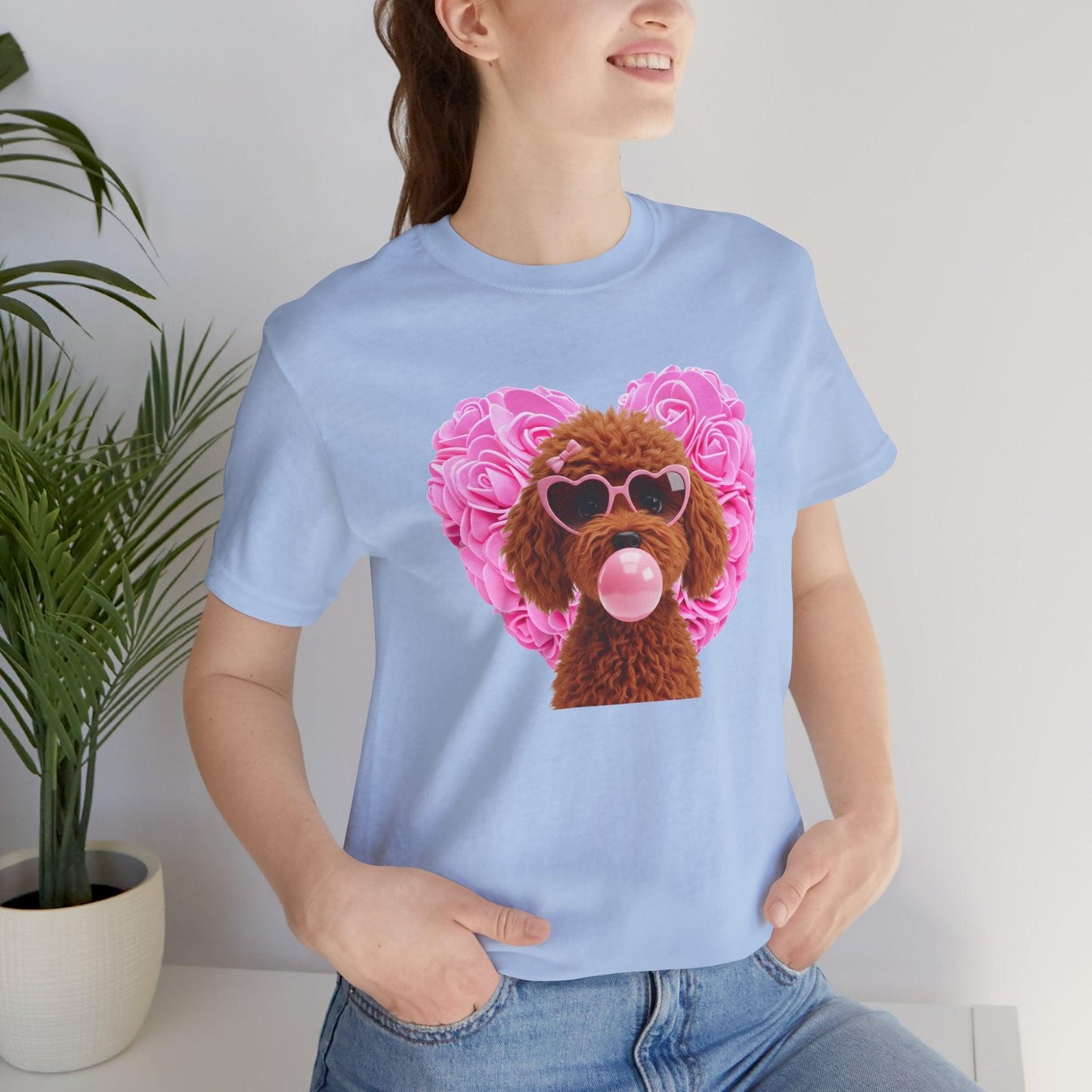 Doodle Love Unisex Jersey Tee - 💖 Cuteness Overload! 💖 - Whippie's