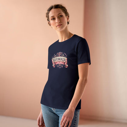 Nutcracker Crest - A Magical Christmas! 🎄 Women's Softstyle Tee - Whippie's
