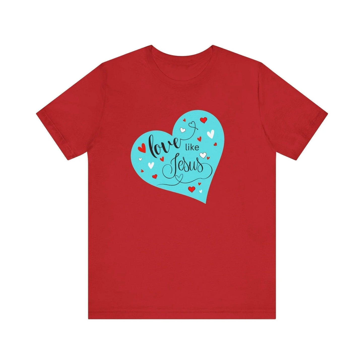 💙 Love Like Jesus ❤️ Unisex Jersey Tee ✨ Spread love and kindness. - Whippie's