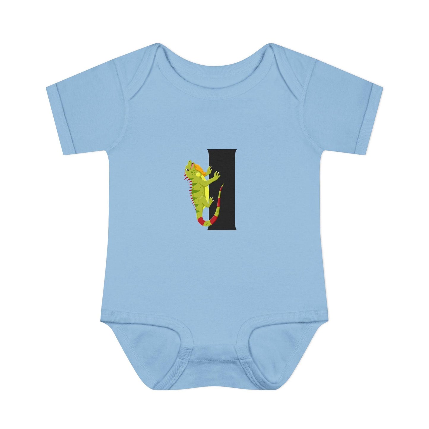 Alphabet Adventures: Letter I - Incredible Iguana Baby Onesie I is for Incredible Iguana! - Whippie's