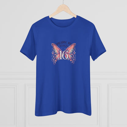 Spread My Wings at 16 - Soaring into a New Chapter 🦋 - Women's Softstyle Tee - Whippie's