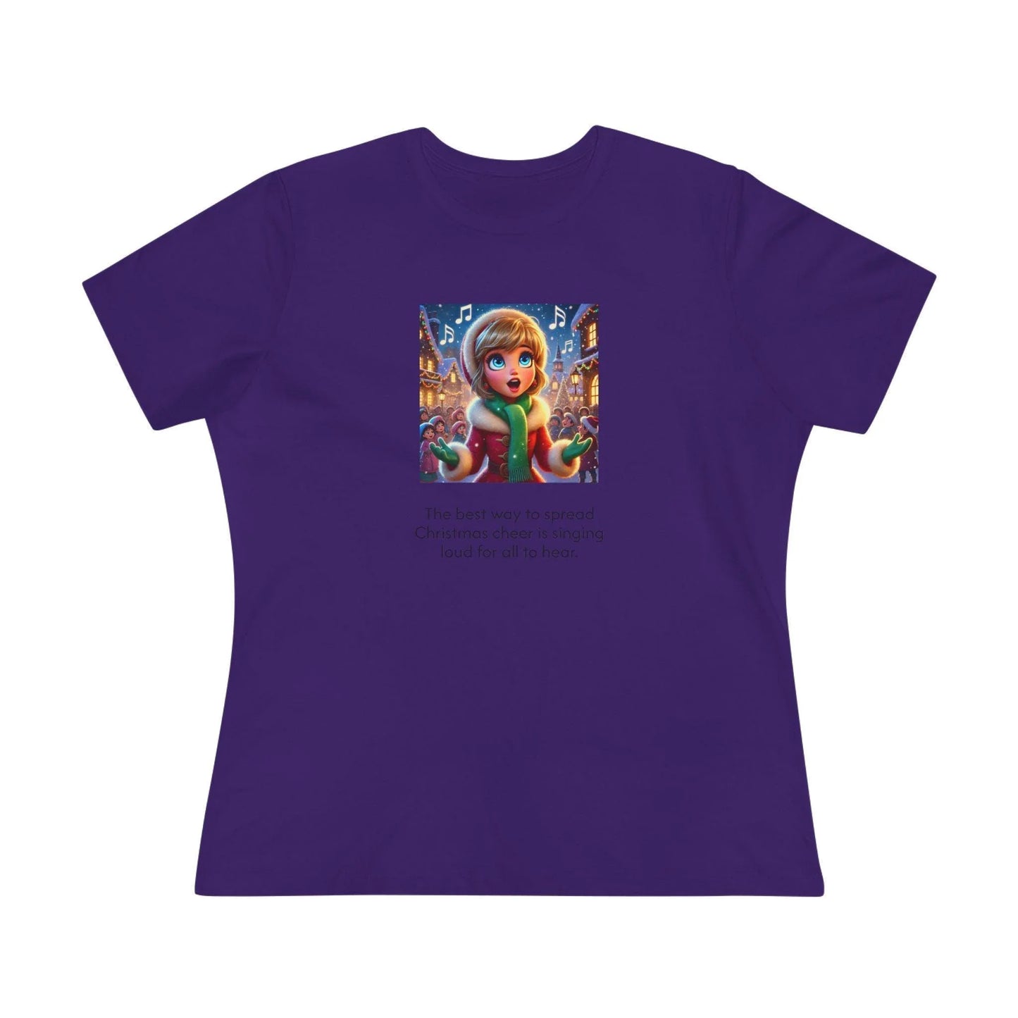 Caroler - Christmas Cheer - BHB Girl - Women's Tee - Whippie's