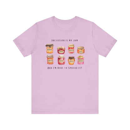Inclusion Is My Jam Unisex Tee - Spread Kindness! - Whippie's