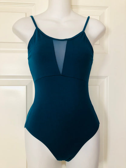 Teal Simply Elegant Camisole Leotard | Girls Dancewear