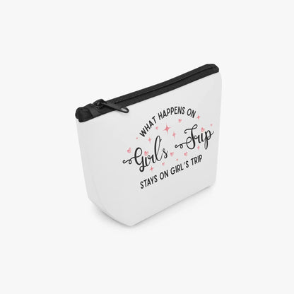 570. Girls' Trip: What Happens on Tour Zipper Makeup Bag - FREE Shipping! - Whippie's