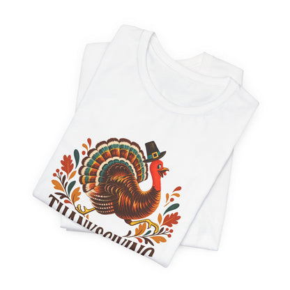 Personalized Thanksgiving Shirt | Matching Family Crew Unisex Tee