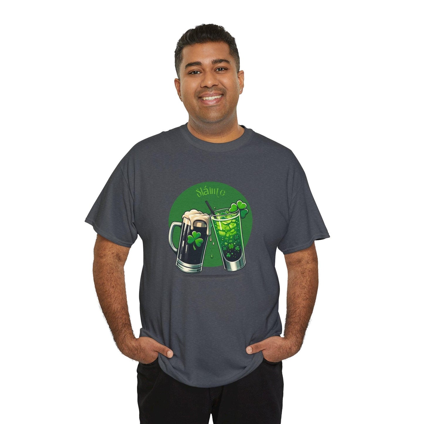St. Patrick's Day Toast "Sláinte" Unisex Heavy T-Shirt - Whippie's