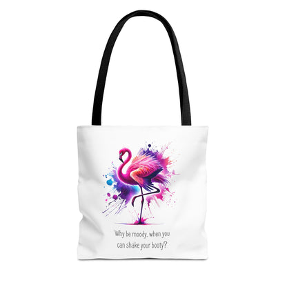Shake Your Booty Flamingo Tote Bag | Dance Gift