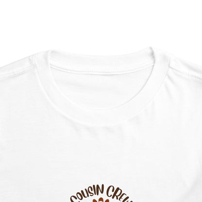 Thanksgiving Cousin Crew - Toddler Short Sleeve Tee - Whippie's