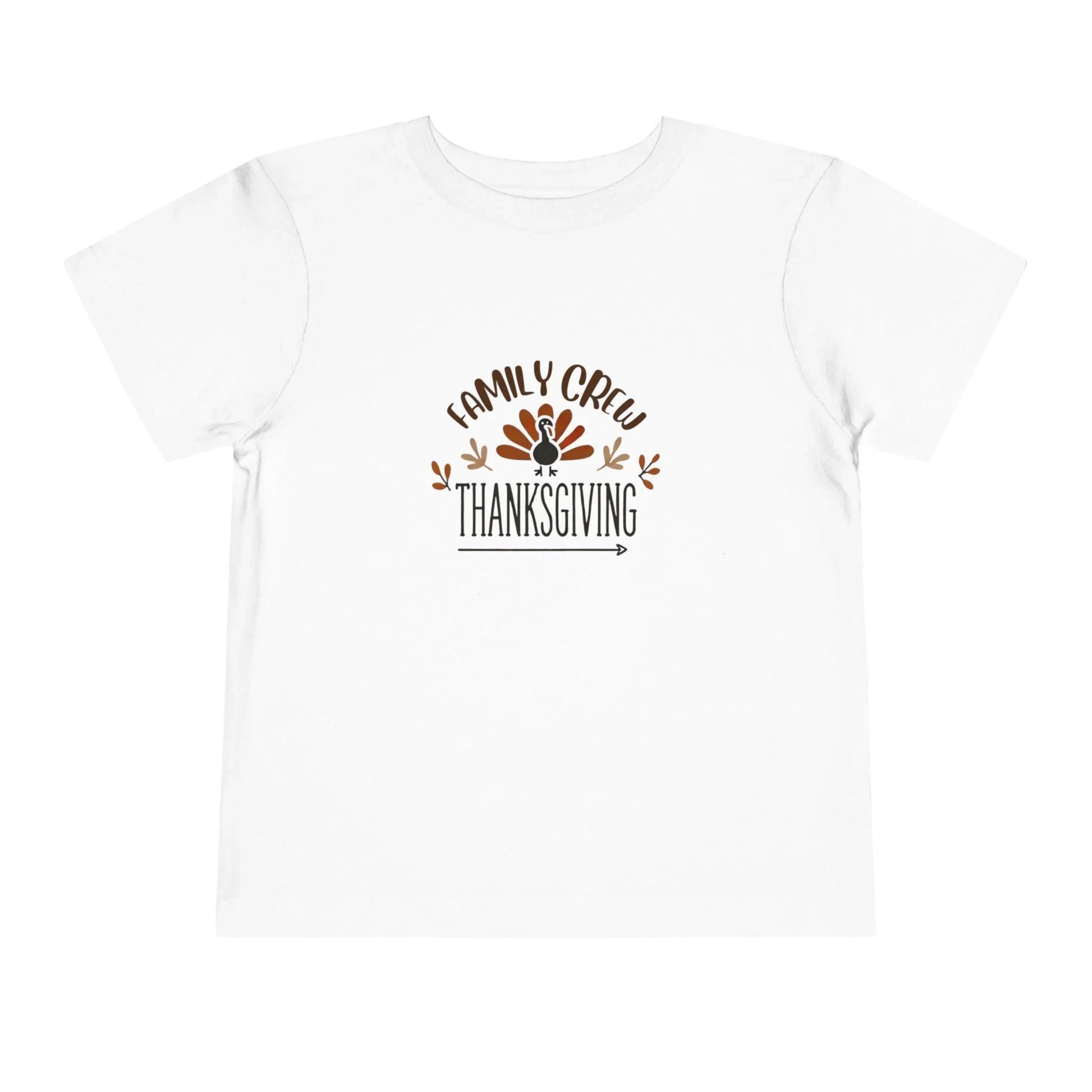 Thanksgiving Family Crew - Toddler Short Sleeve Tee - Whippie's