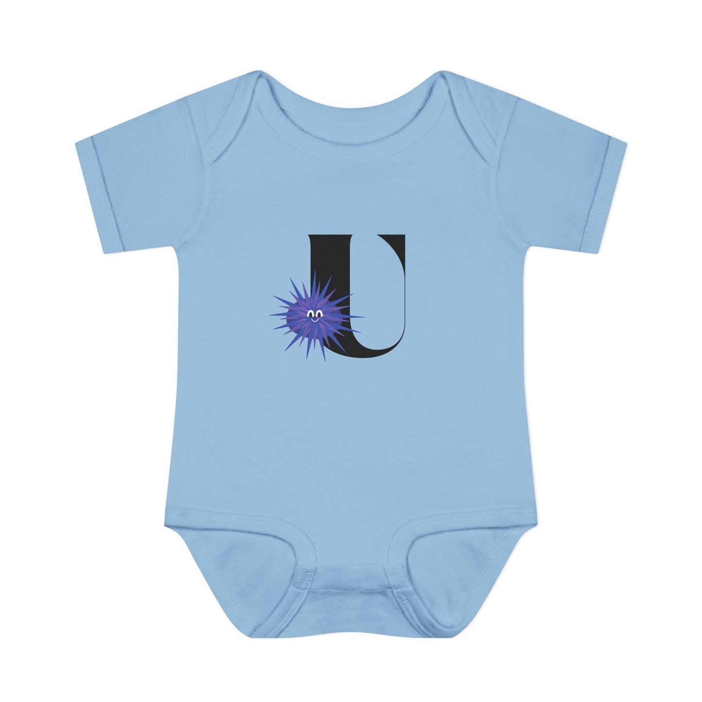 Alphabet Adventures: Letter U - Unforgettable Urchin Baby Onesie U is for Unforgettable Urchin! - Whippie's