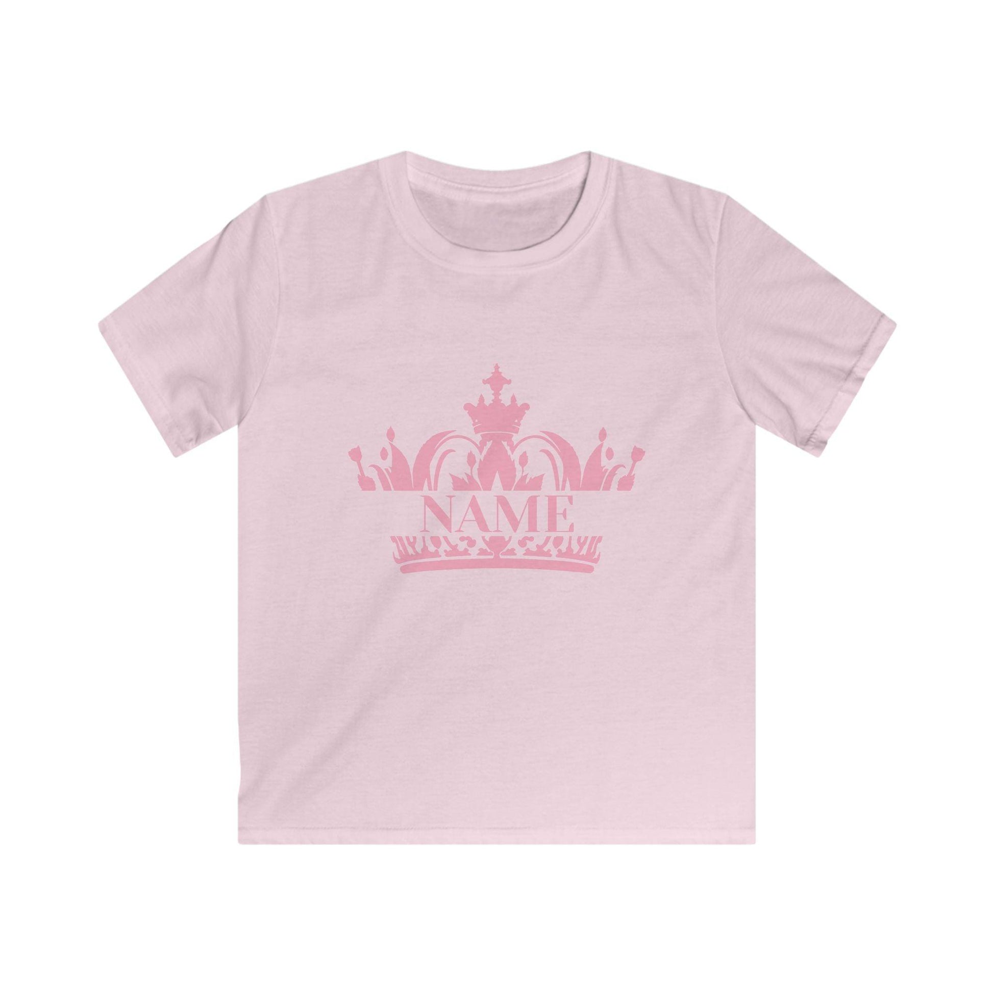 Crown Youth Tee - 👑 Rule Your World with Style! 👑 Personalizable - Whippie's