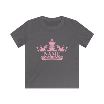 Crown Youth Tee - 👑 Rule Your World with Style! 👑 Personalizable - Whippie's