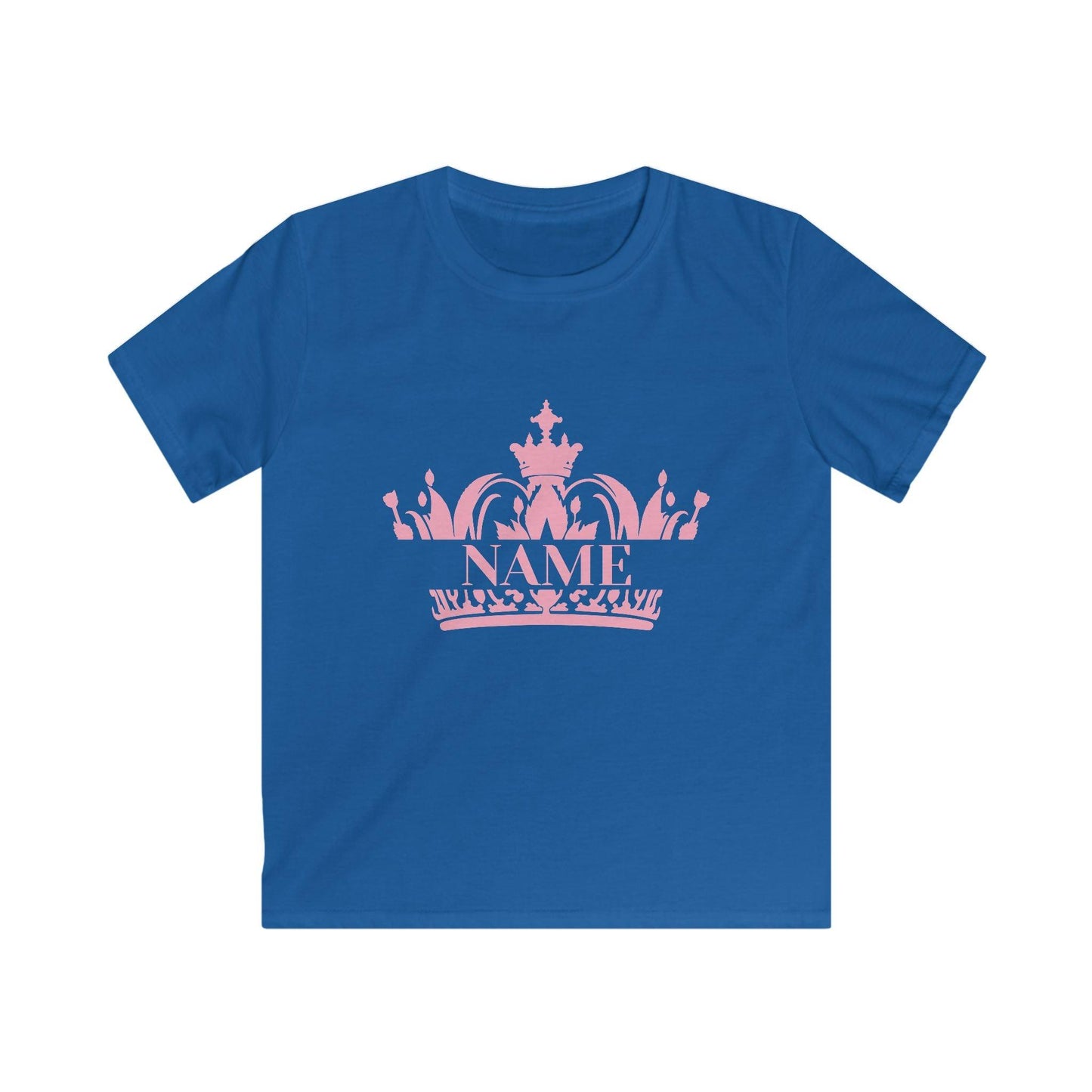Crown Youth Tee - 👑 Rule Your World with Style! 👑 Personalizable - Whippie's