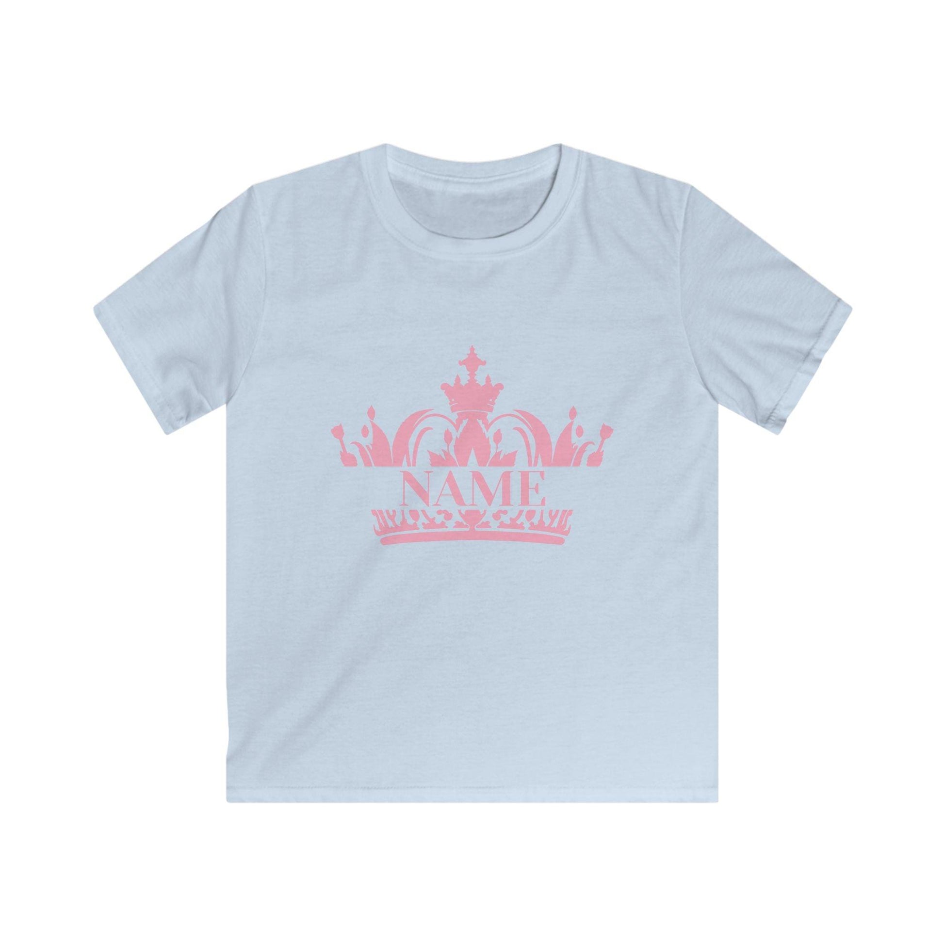 Crown Youth Tee - 👑 Rule Your World with Style! 👑 Personalizable - Whippie's