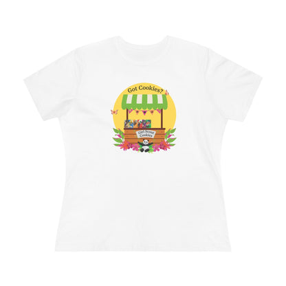 Got Cookies? Women's Tee - Support Your Local Girl Scout! 🍪🐼 - Whippie's