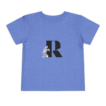 Alphabet Adventures: Letter R - Rabbit Toddler T-shirt - Whippie's
