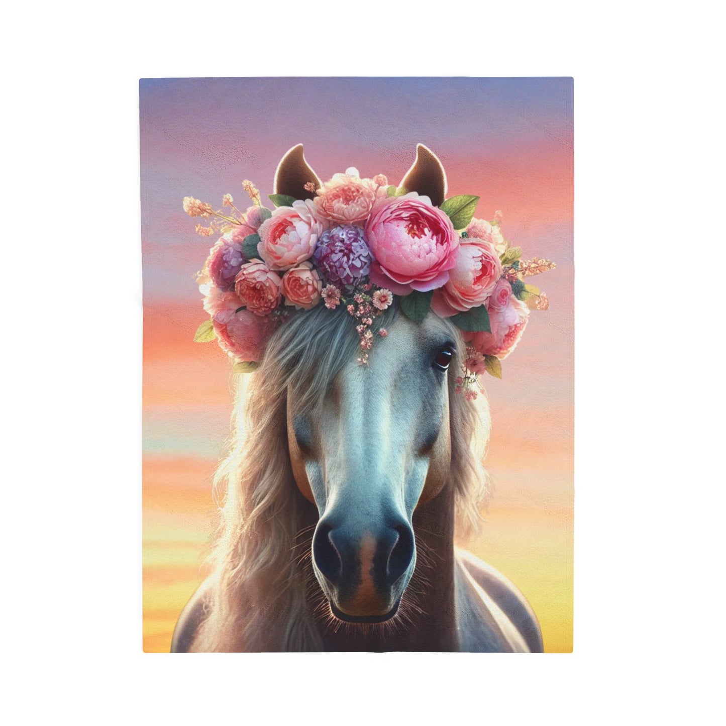 Horse Blanket | Horse Dreams Velveteen Blanket