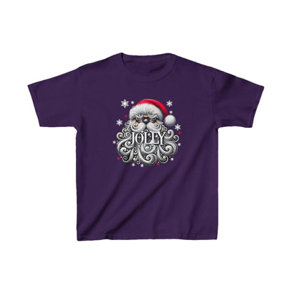 Jolly Santa 😎🎅 - Kids Unisex Heavy Cotton Tee - Whippie's