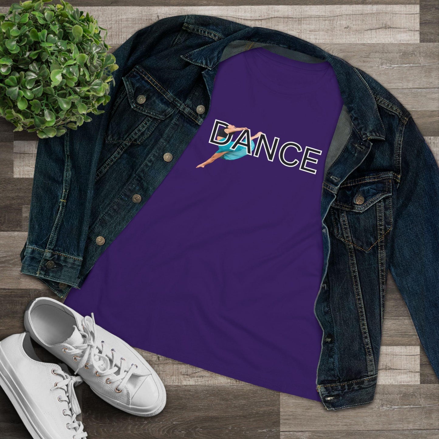 DANCE - Women's Tee - Leap into Dance! - Whippie's