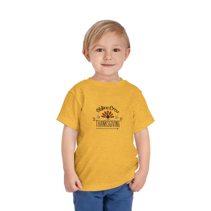 Thanksgiving Sibling Crew - Toddler Short Sleeve Tee - Whippie's