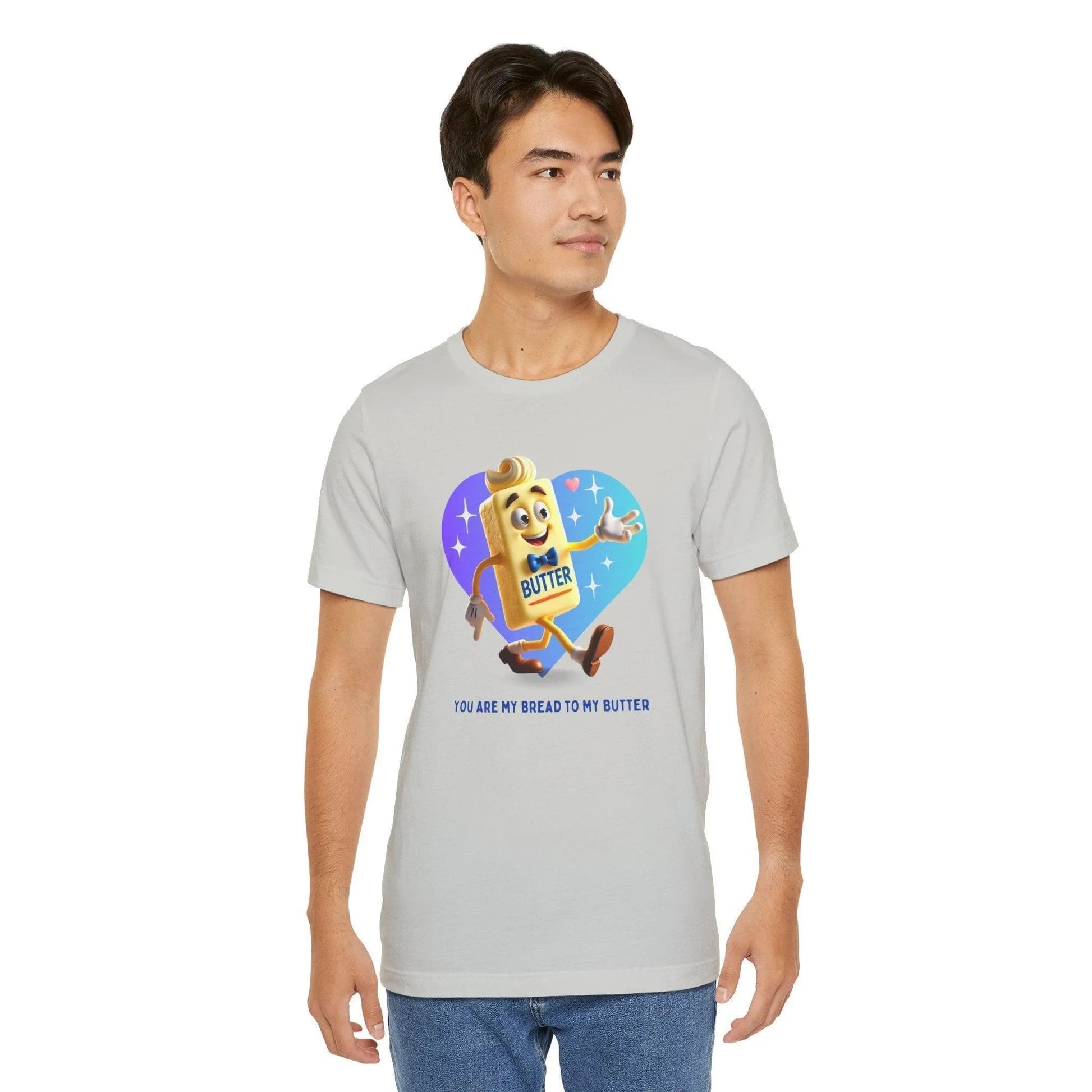 🍞 You're the Bread to My Butter! 🧈 Unisex Jersey Tee ✨ The perfect match! - Personalizable - Whippie's
