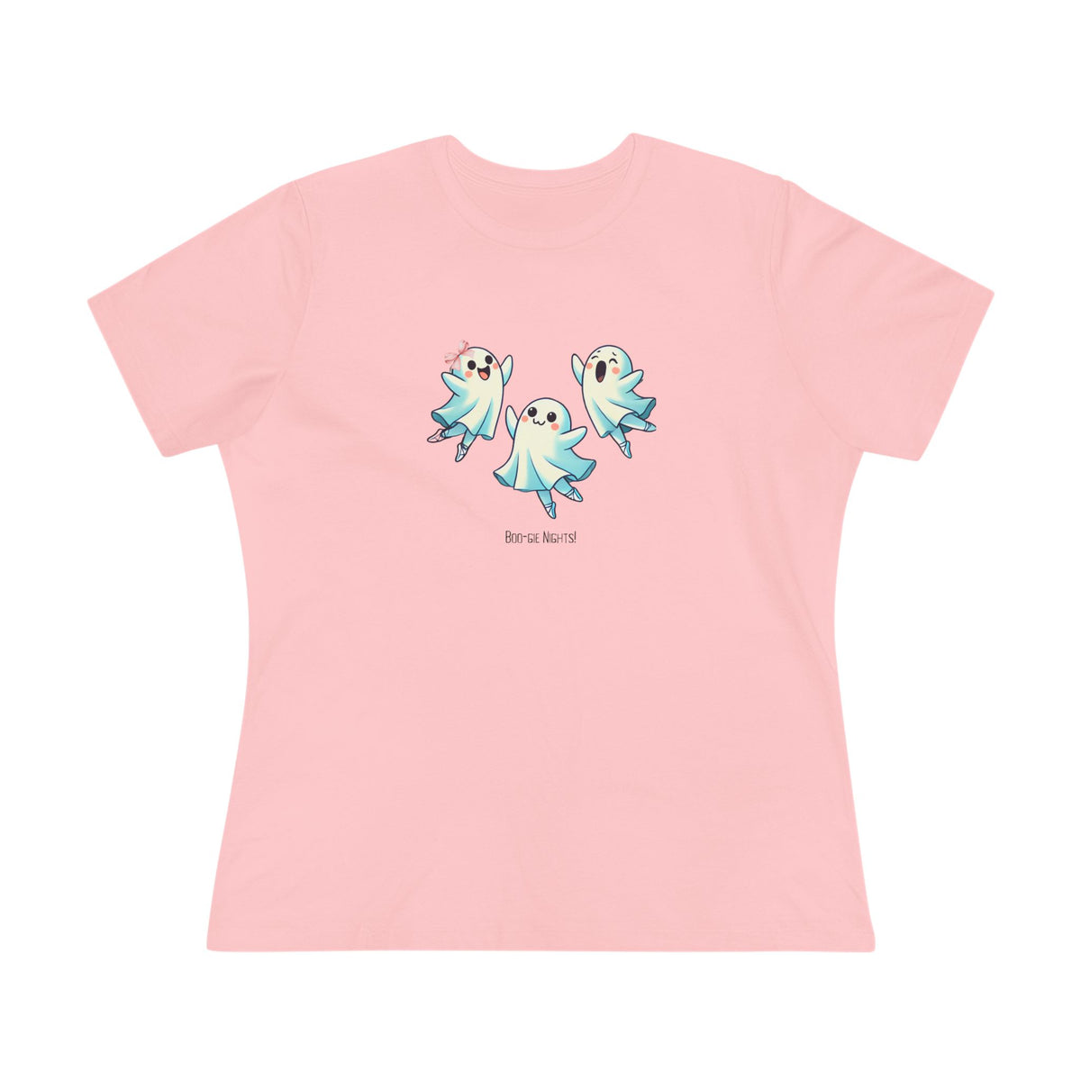 Halloween Dance Shirt for Women | Boo-gie Nights Ghost Ballerina Tee