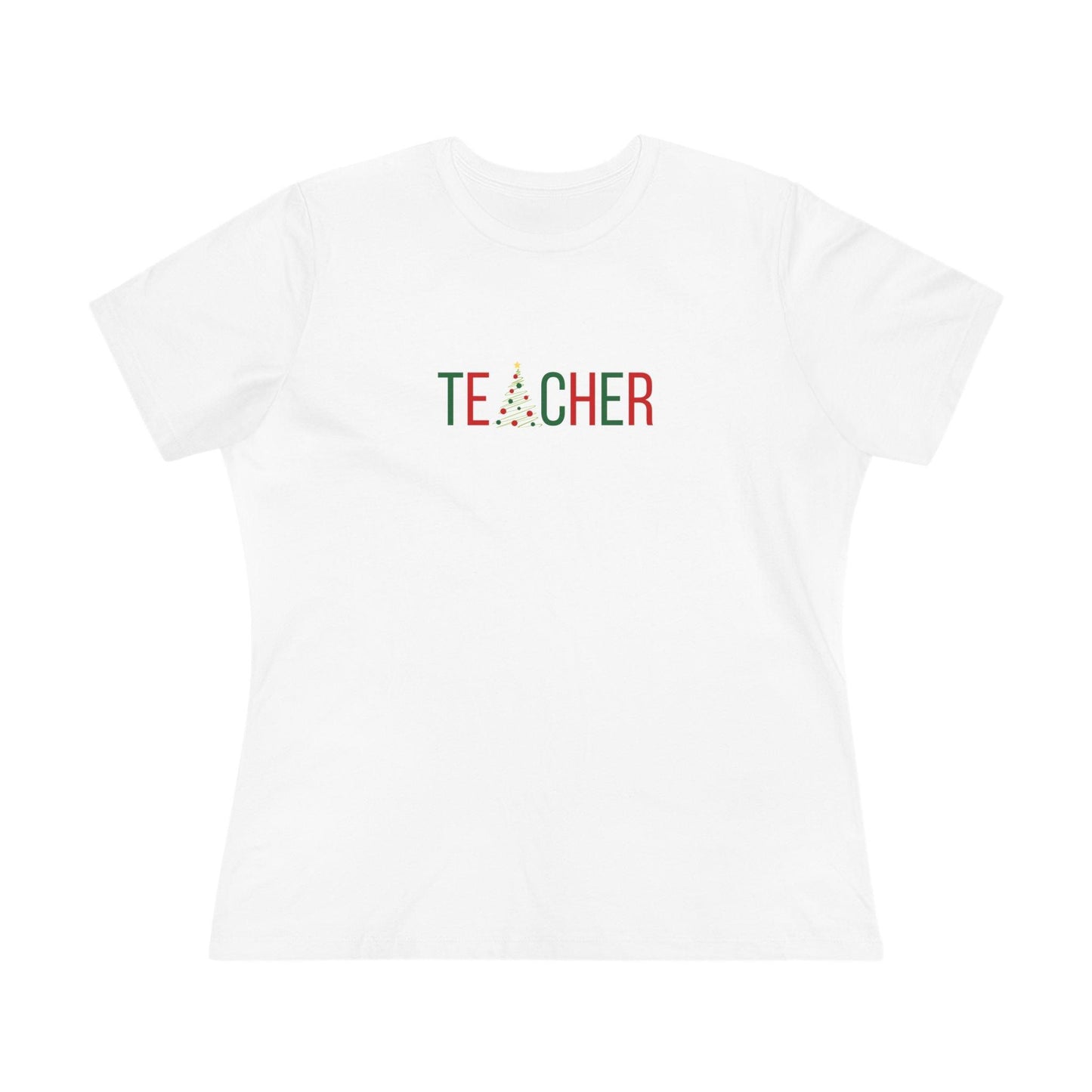 T🎄ACHER Unisex Tee - Happy Holidays from Your Favorite Teacher! 🎁 Women's Softstyle Tee - Whippie's