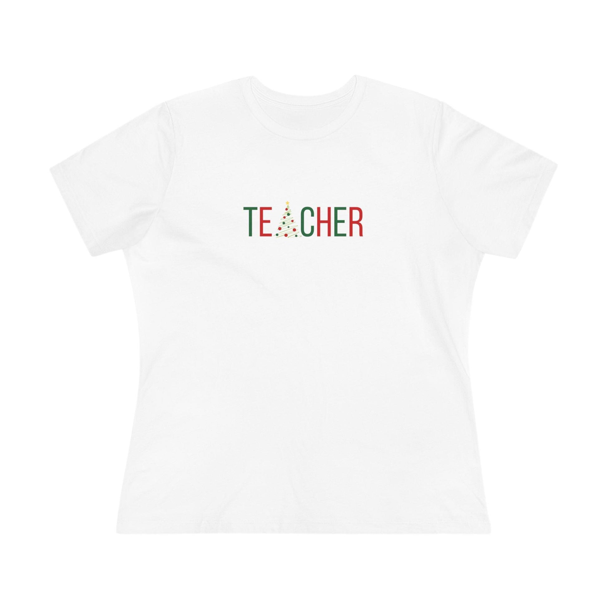 T🎄ACHER Unisex Tee - Happy Holidays from Your Favorite Teacher! 🎁 Women's Softstyle Tee - Whippie's