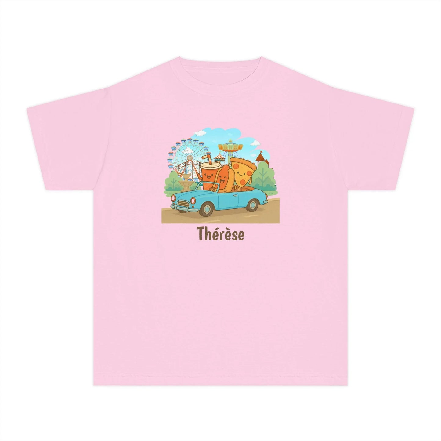 Fast Food Joyride Youth Tee - Fun & Whimsical Adventures! Personalizable