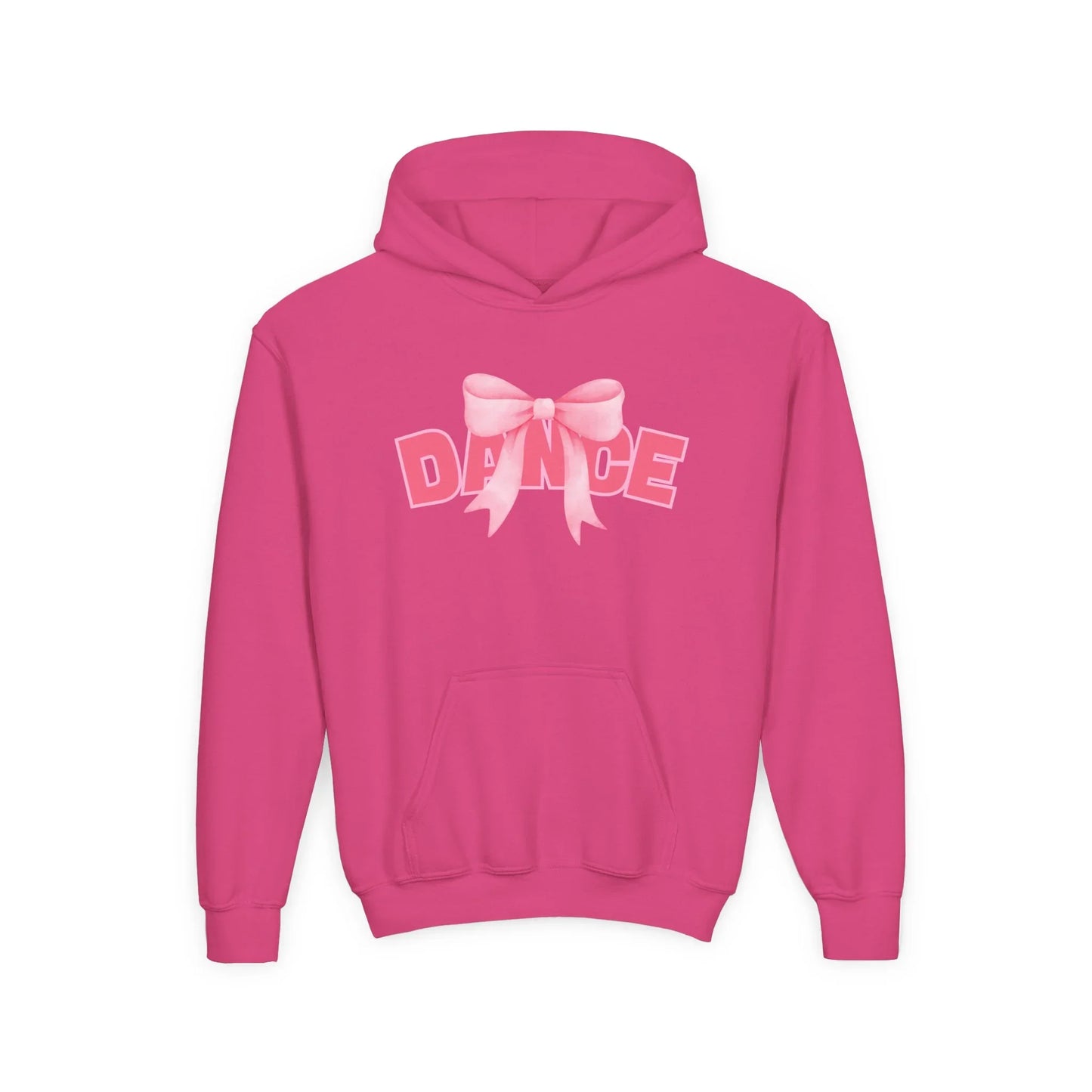 DANCE Team Dance Competition Love of Dance - Pink Coquette Bow Hoodie - Whippie's
