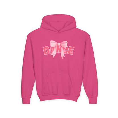 DANCE Team Dance Competition Love of Dance - Pink Coquette Bow Hoodie - Whippie's