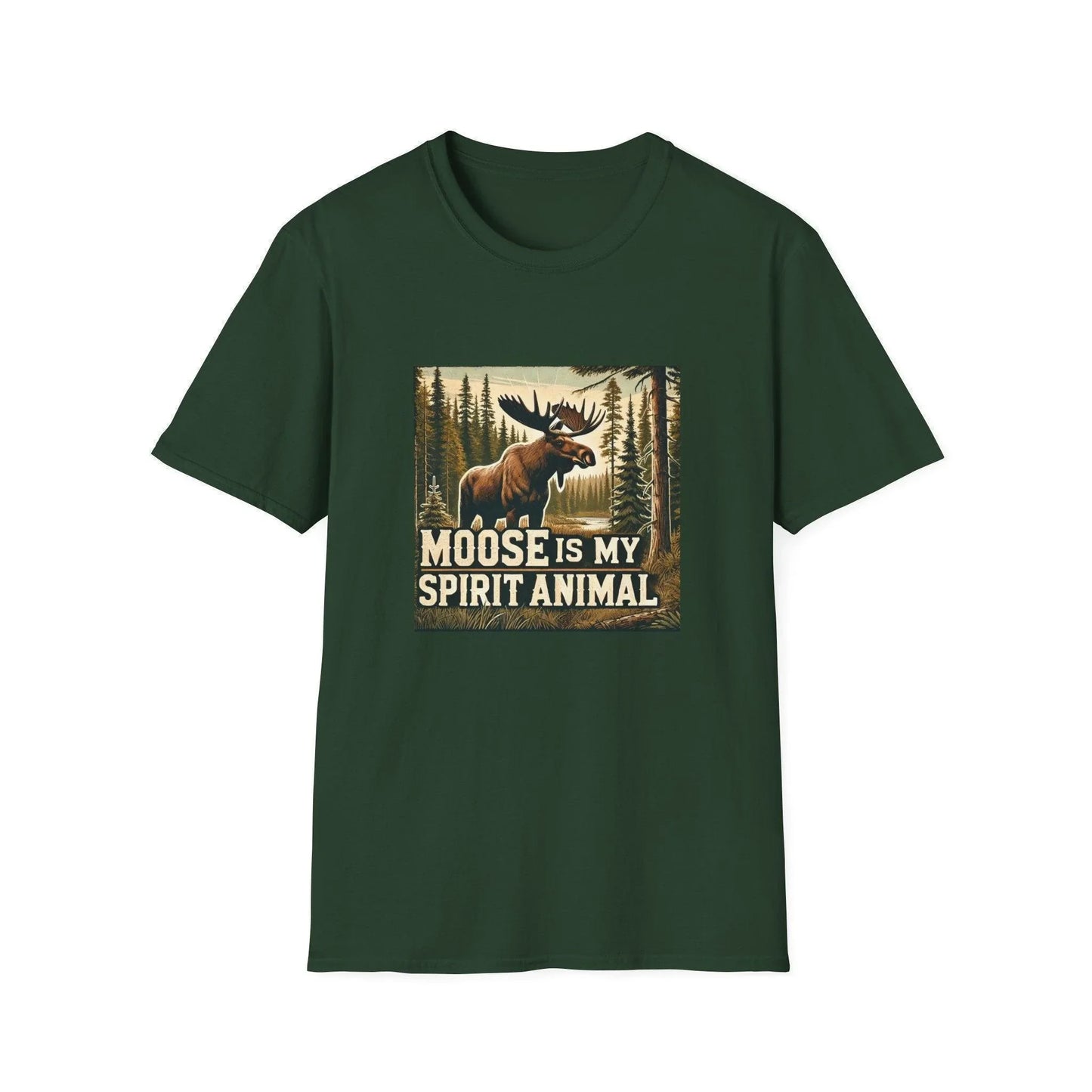 Moose is my Spirit Animal - Unisex T-Shirt - Whippie's