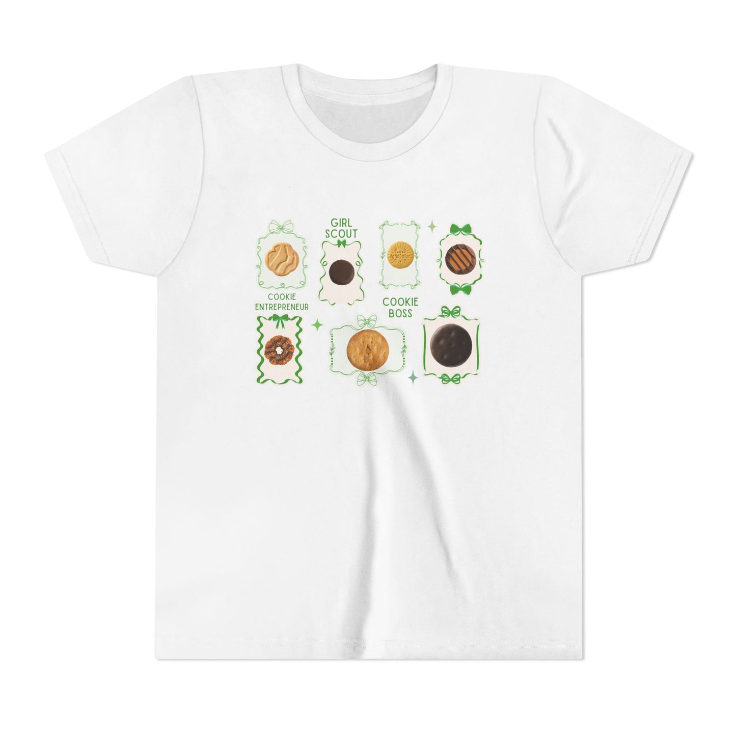 Girl Scout Cookie Tee | LBB Cookie Art Youth Tee