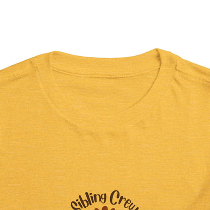 Thanksgiving Sibling Crew - Toddler Short Sleeve Tee - Whippie's