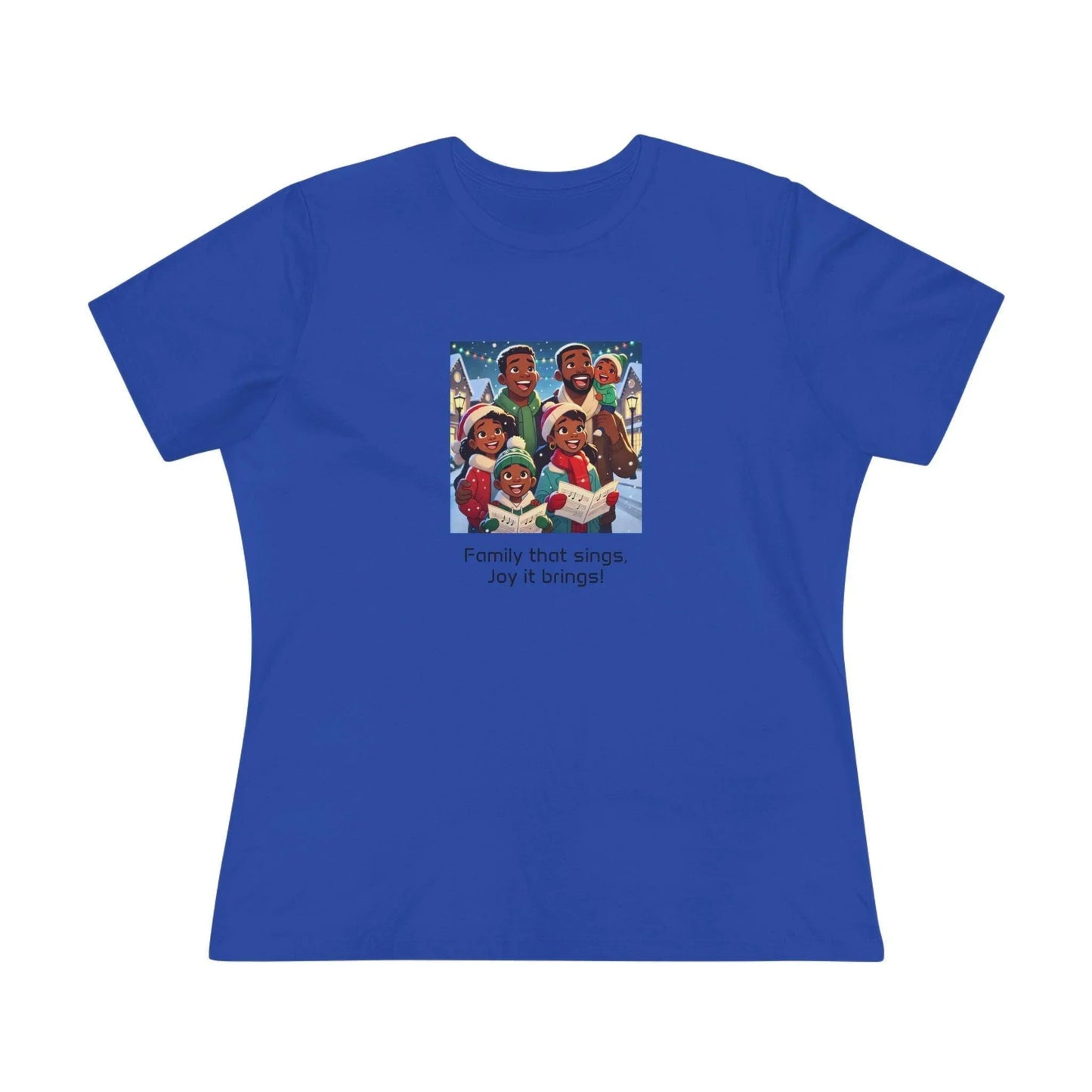 Family that sings, joy in brings! - Women's Softstyle Tee - Whippie's