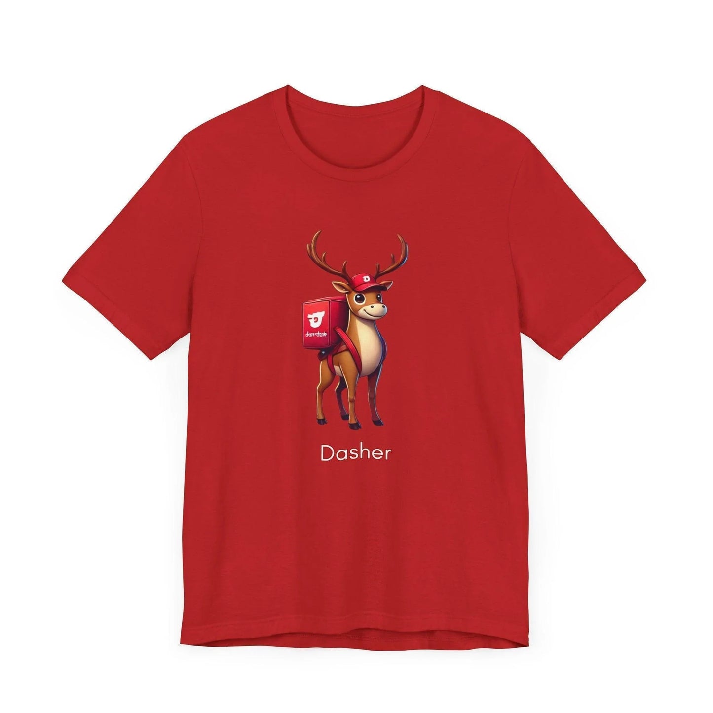 🎅 Dasher's Side Hustle 🍕 Unisex Tee ✨ Dasher's delivering more than holiday cheer! - Whippie's
